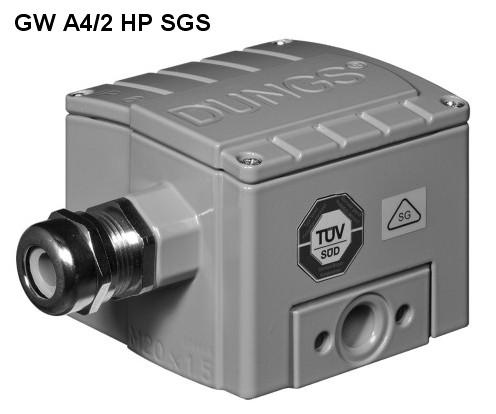 Pressure switch GW A4/2 HP SGS