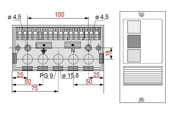 dimensions DGAI. 52FN - 2