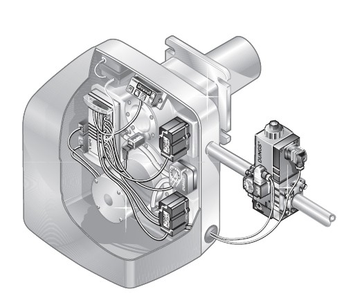 Automatic burner control MPA22 1
