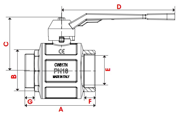 dimensions BV Geca-4