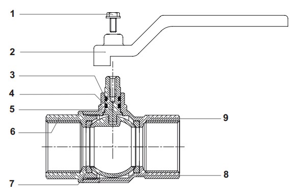 Sectional drawing BV-1