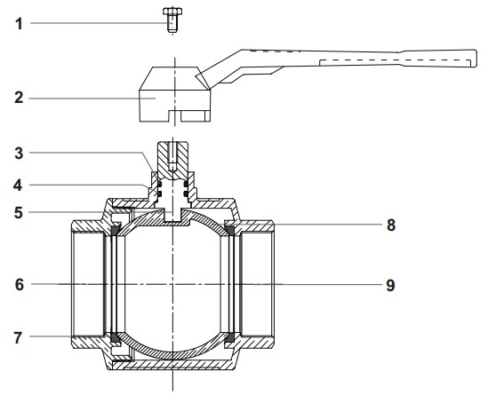 Sectional drawing BV-3