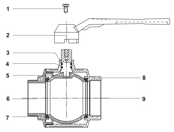 Sectional drawing BV-4