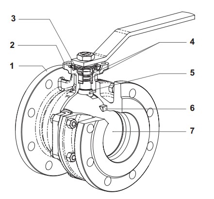 Sectional drawing BVD-1