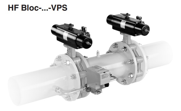 Double valve combination HF Bloc-VPS