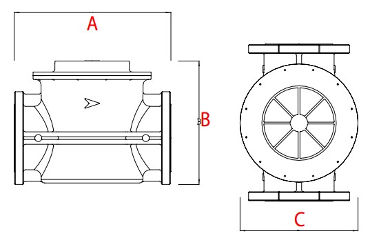 dimensions GF Geca 3