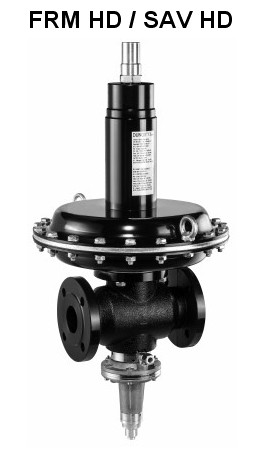 Medium pressure regulator FRM HD / SAV HD