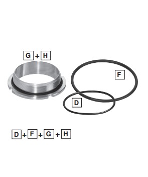 Valve seat with sealing ring