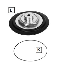 Working diaphragm with O-ring SAV