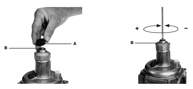 Setpoint adjustment FRU