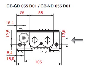 Dimensions GB-GD-ND 055 D01-3