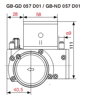 Dimensions GB-GD-ND 057 D01-1