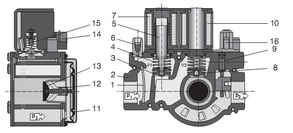 Sectional drawing GB-GD-ND 055 D01
