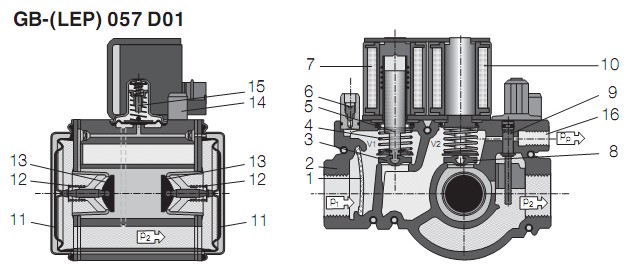 Sectional drawing GB-LEP 057 D01