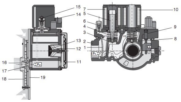 Sectional drawing GB-WND 055 D01