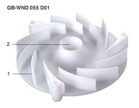 Swirl plate GW-WND 055 D01