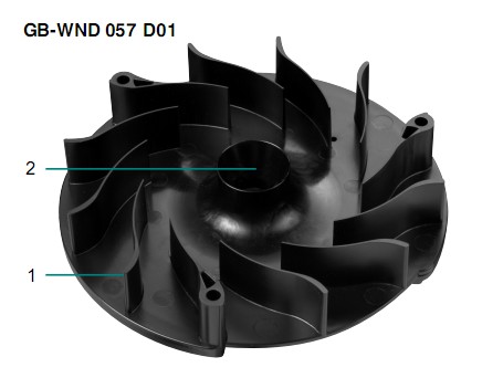Swirl plate GW-WND 057 D01