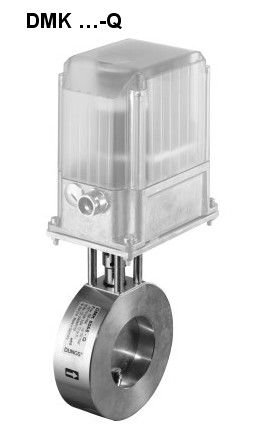 Motorised valve DMK-Q flange