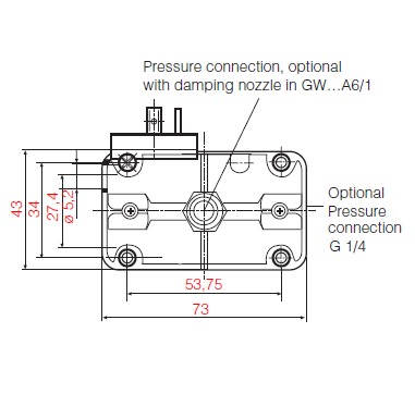 dimensions GW A6 - 1