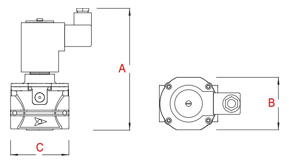 dimensions AV - 6 bar-1