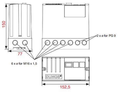 dimensions VPM-VC VPM-LC 1